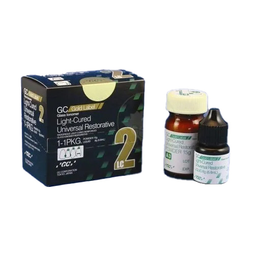 سمان گلاس آینومر ترمیمی لایت جی سی GC Fuji II LC Gold Label